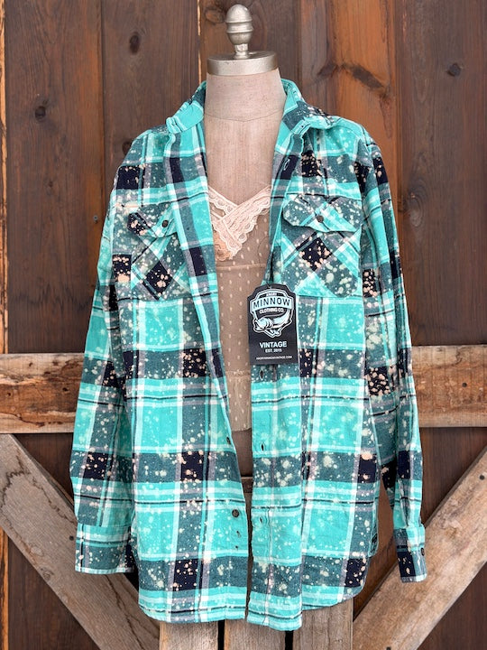 A Fun Hot Mess Art Flannel