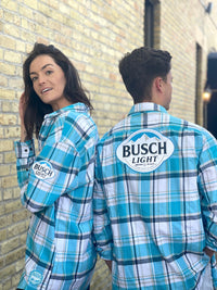 Thumbnail for Busch Light Beer Flannel