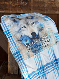 Thumbnail for Behavior Pending Lunar Conditions Art Flannel