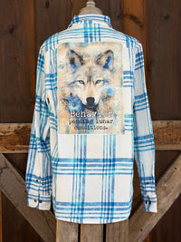 Thumbnail for Behavior Pending Lunar Conditions Art Flannel