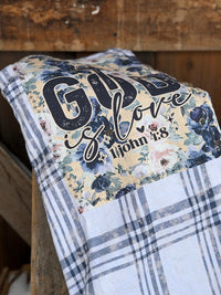 Thumbnail for God is Love Art Flannel
