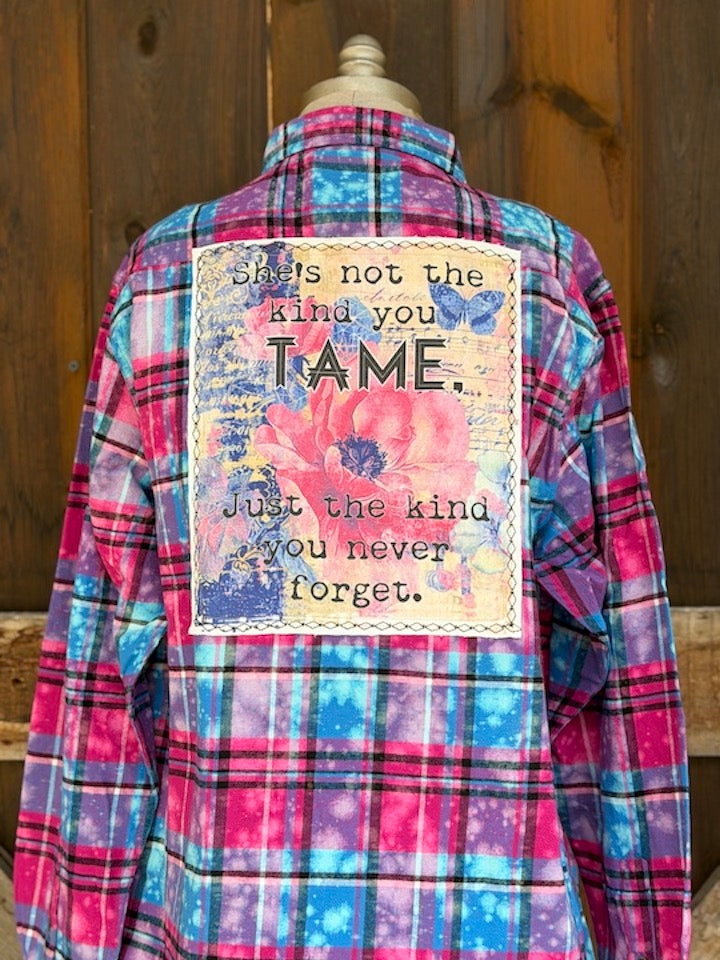 She's not the Kind Art Flannel