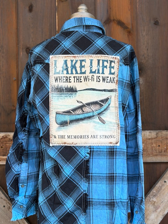 LAKE LIFE Signature Flannel Angry Minnow