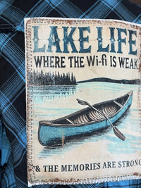 Thumbnail for LAKE LIFE Signature Flannel Angry Minnow