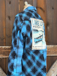 Thumbnail for LAKE LIFE Signature Flannel Angry Minnow