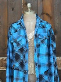 Thumbnail for LAKE LIFE Signature Flannel Angry Minnow