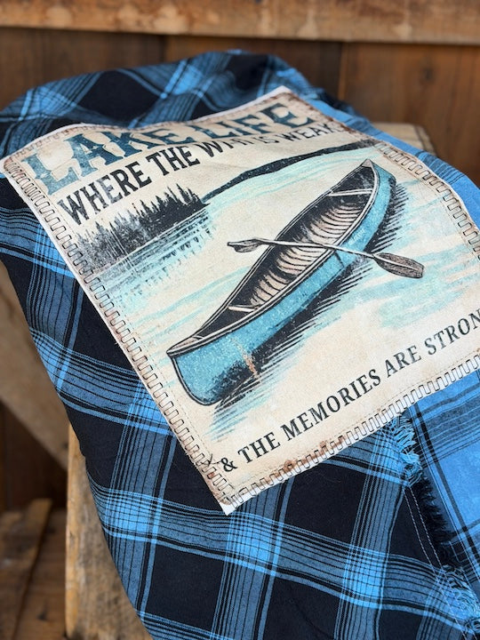 LAKE LIFE Signature Flannel Angry Minnow