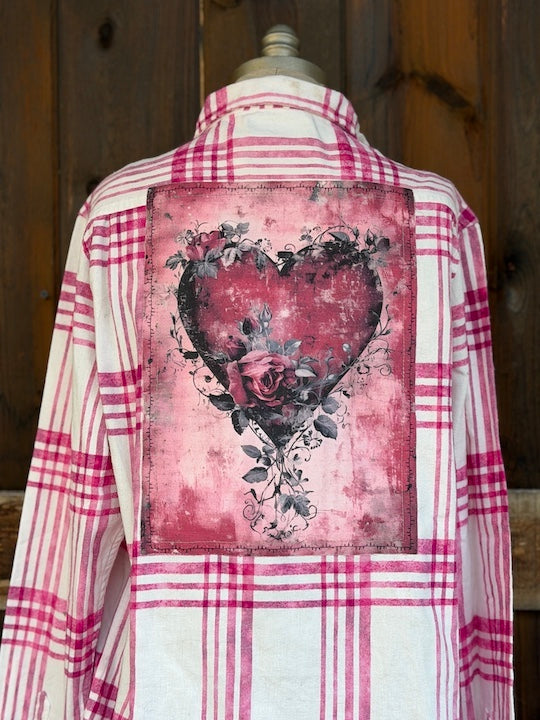Amore Art Flannel