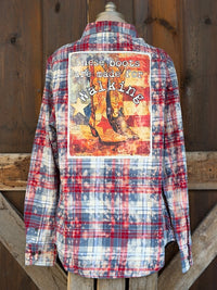 Thumbnail for BOOTS Art Flannel Angry Minnow Clothing Co.