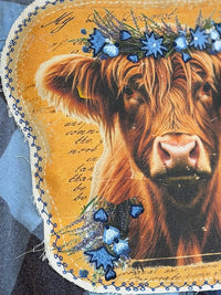 Thumbnail for Henrietta the Highland Cow Signature Flannel