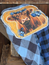 Thumbnail for Henrietta the Highland Cow Signature Flannel