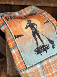 Thumbnail for PADDLE ON Art Flannel