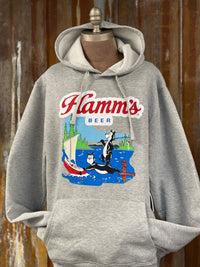 Thumbnail for Hamm's Beer Sailboat Hoodie Angry Minnow Clothing Co.