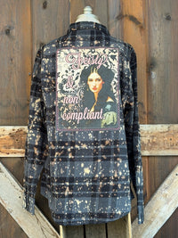 Thumbnail for Feisty and Non-compliant Art Flannel- NEW COLOR!