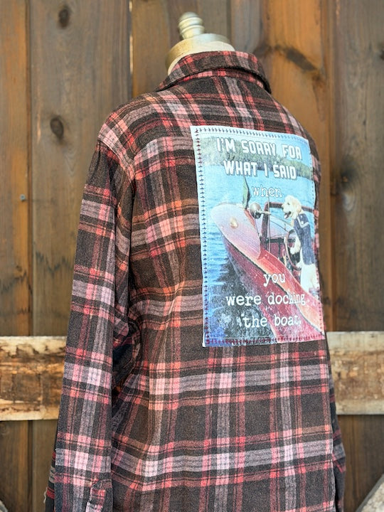 I'm Sorry for What I Said Art Flannel