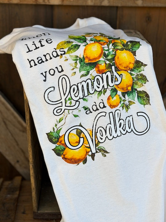 When Life Hands You Lemons Tee- Ivory