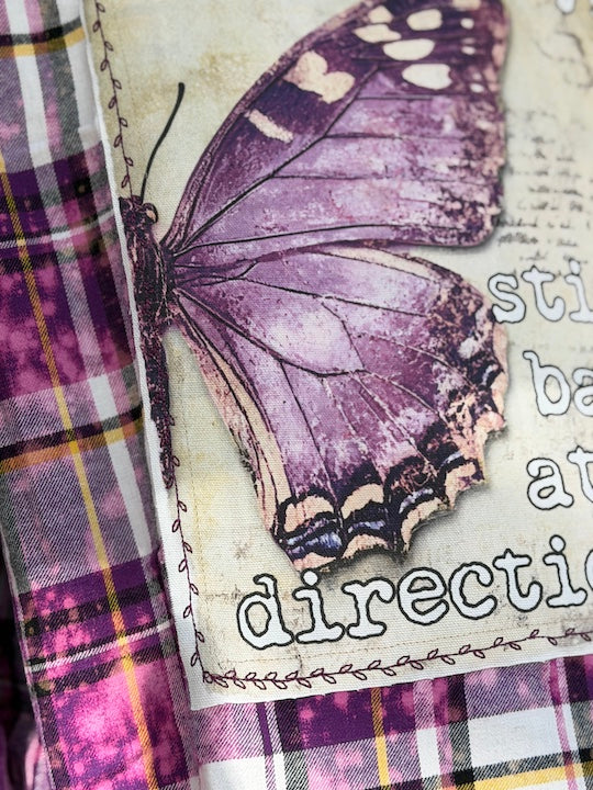 Bad at Directions Art Flannel