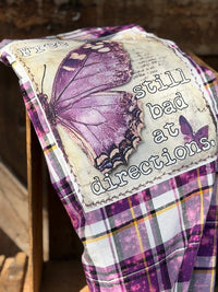 Thumbnail for Bad at Directions Art Flannel