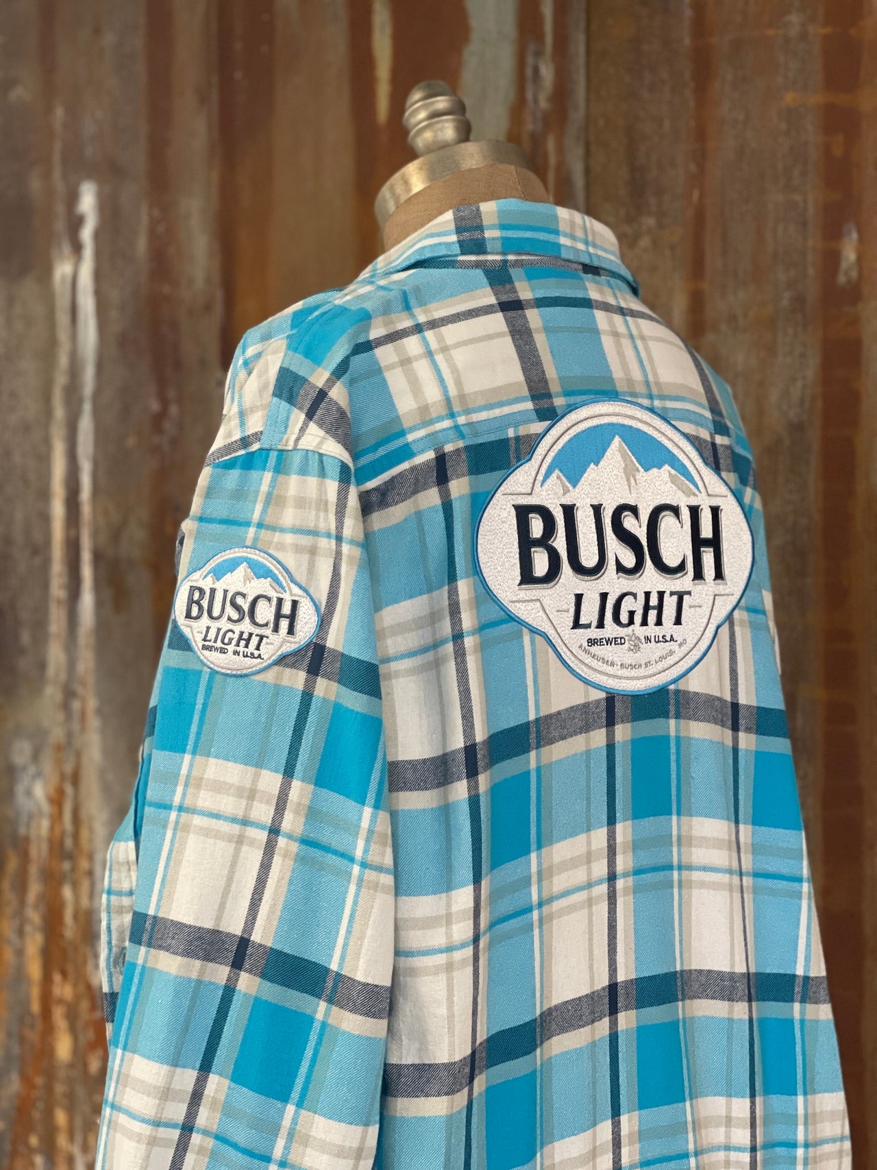 Busch Light Unisex Flannel