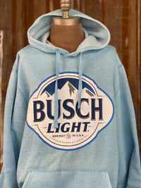Thumbnail for Busch Light LUXE Hoodie- angry Minnow Clothing co