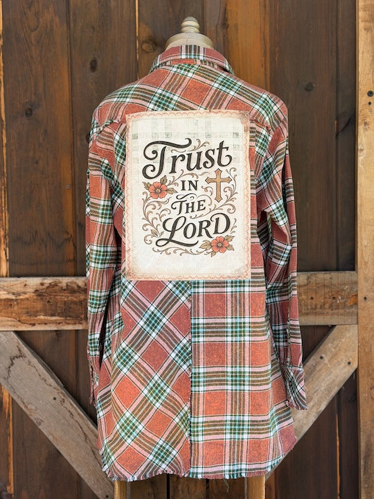 Trust in the Lord Signature Flannel