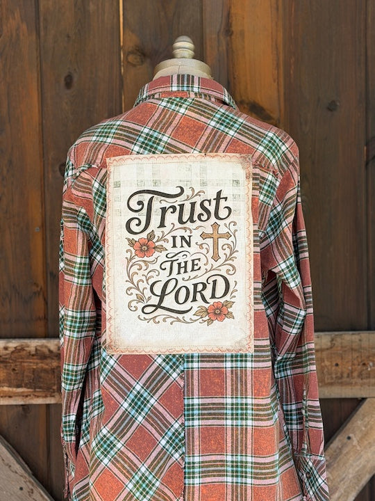 Trust in the Lord Signature Flannel