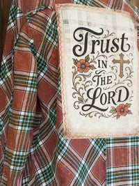 Thumbnail for Trust in the Lord Signature Flannel