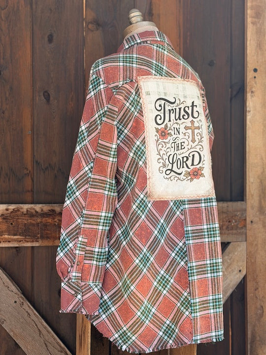 Trust in the Lord Signature Flannel