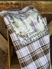 Thumbnail for Birds of a Feather Flock Together Art Flannel
