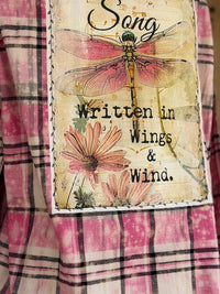 Thumbnail for She is a Song Written in Wings & Wind Art Flannel