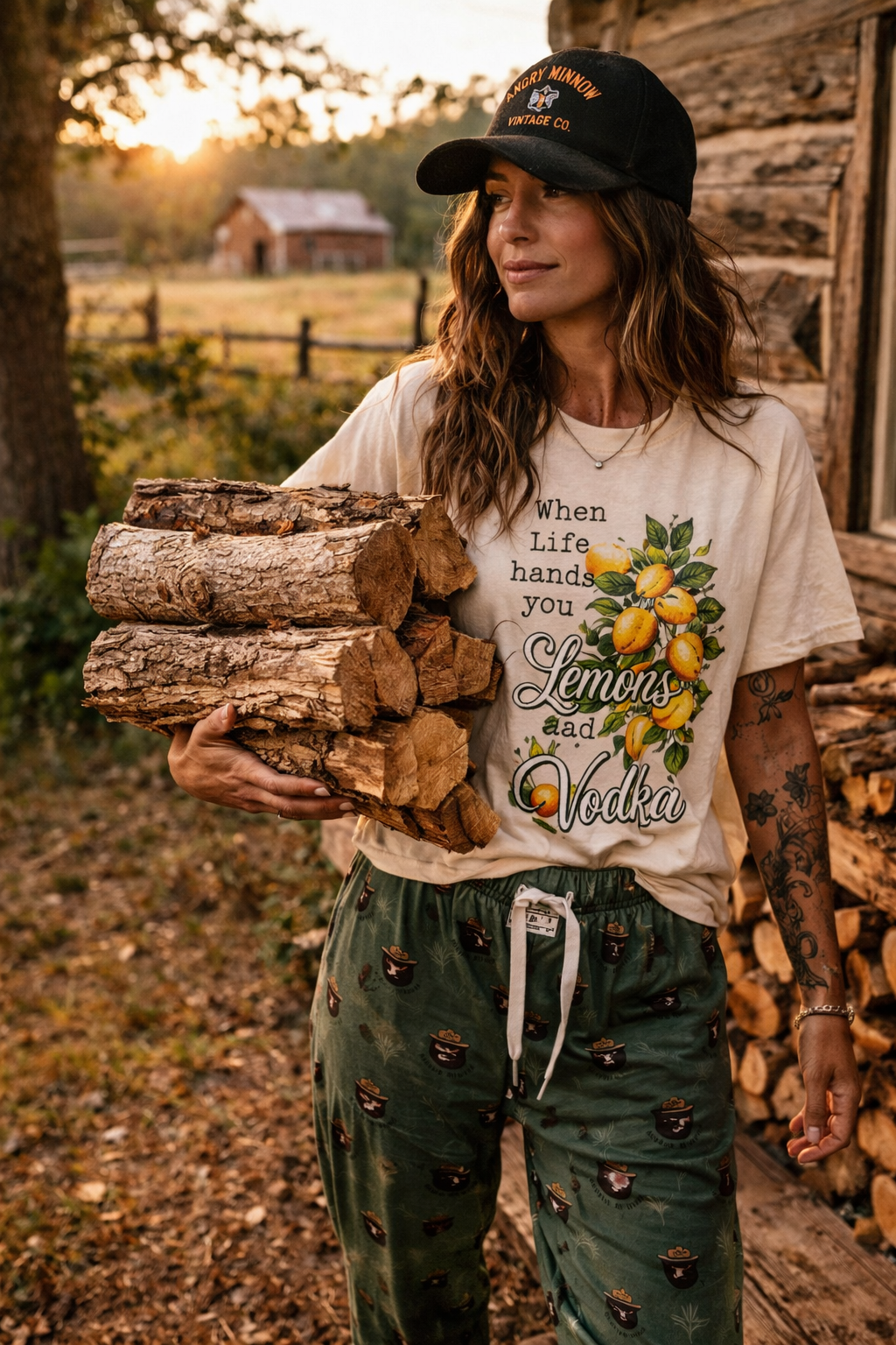 SMOKEY BEAR Pajama Bottoms