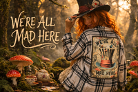 Thumbnail for Mad Hatter Art Flannel