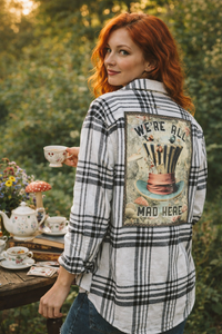 Thumbnail for Mad Hatter Art Flannel