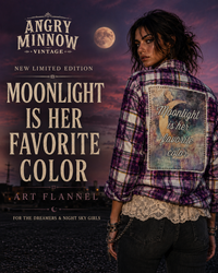 Thumbnail for MOONLIGHT IS HER FAVORITE COLOR Art Flannel