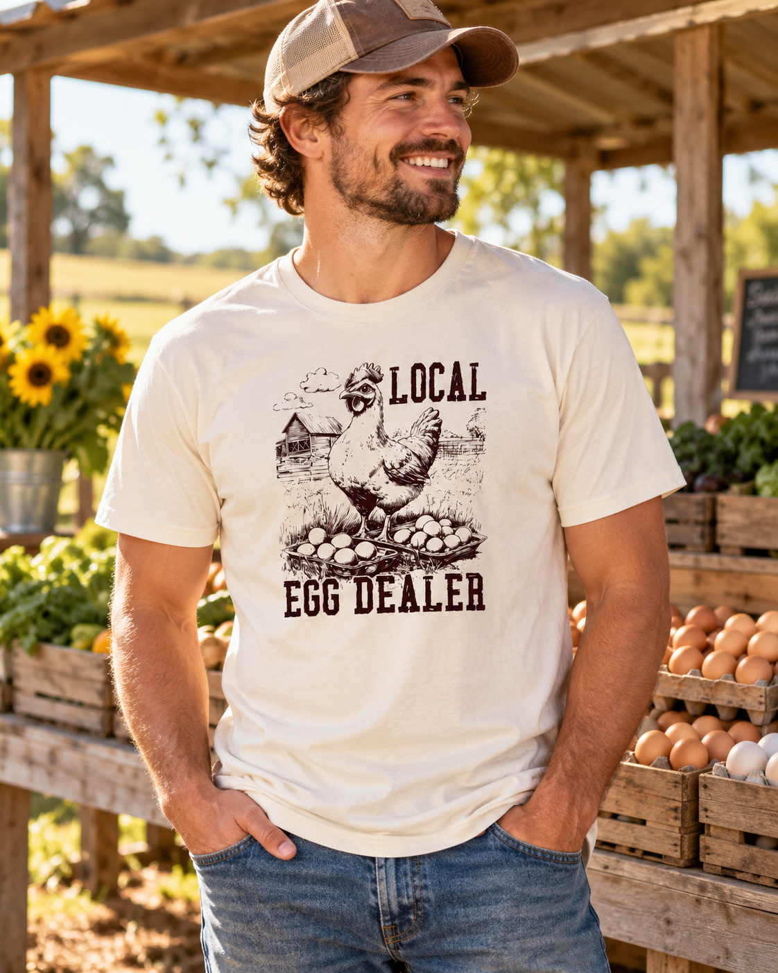 Local Egg Dealer Tee