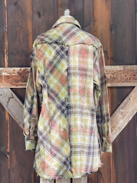 Thumbnail for Mossy Green Signature Flannel Angry Minnow