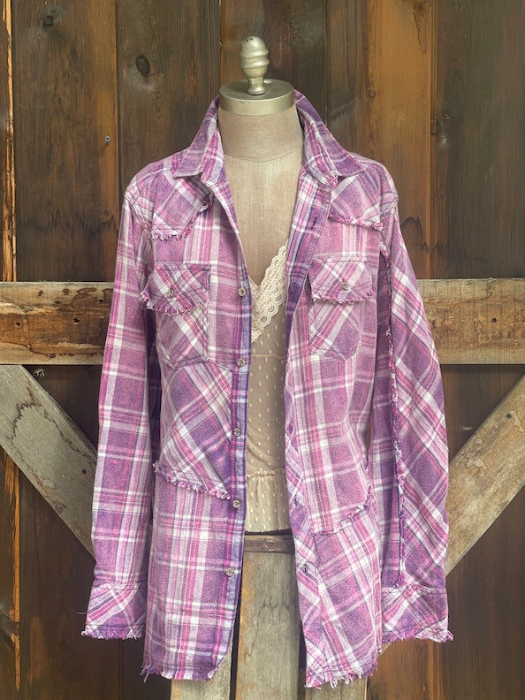 Signature Flannel- JUST ME Highland Cow