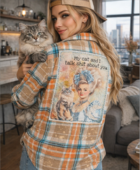 Thumbnail for My Cat and I Art Flannel