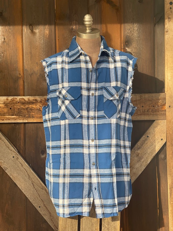 Sleeveless Flannels
