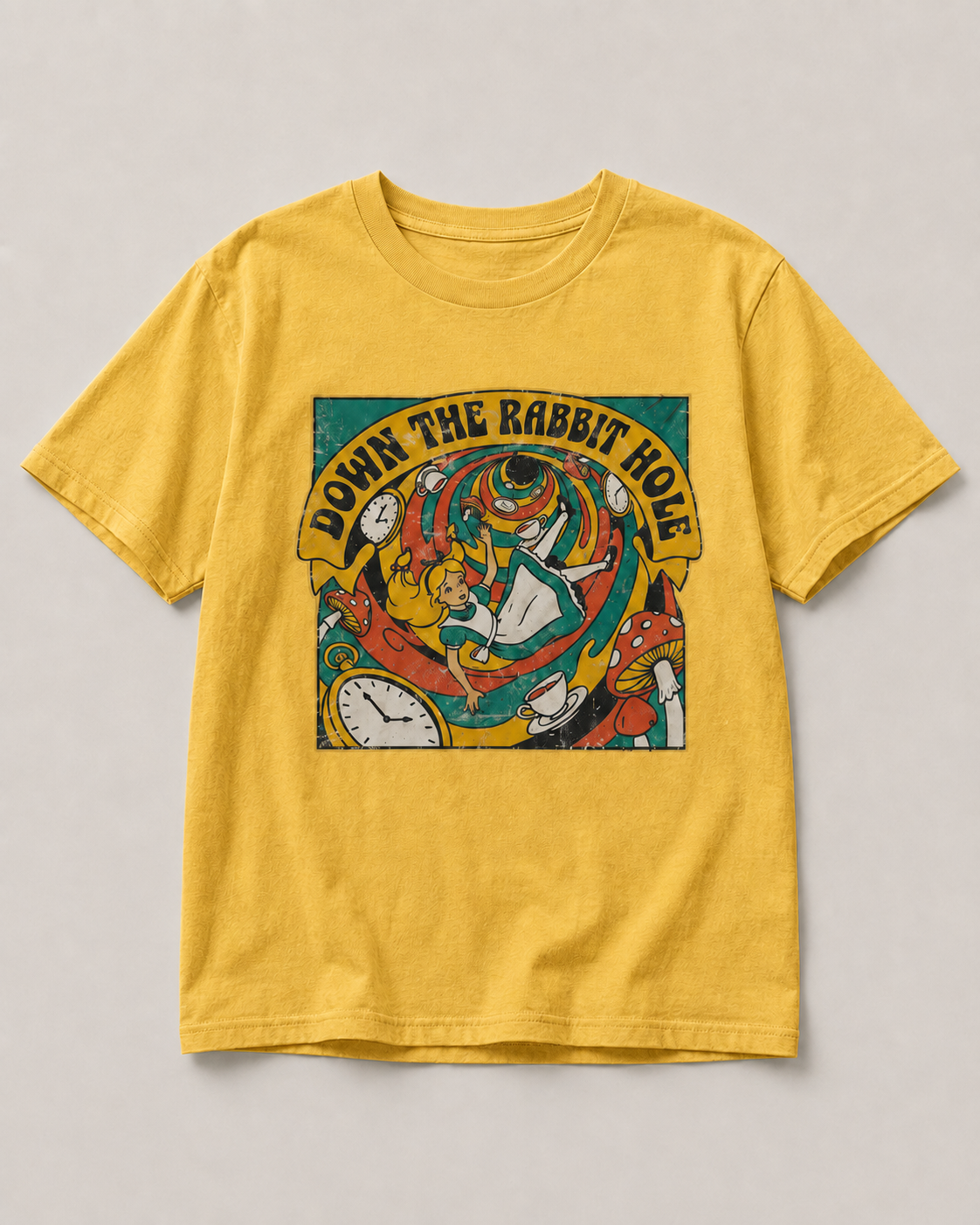 Alice Tee- Down the rabbit hole