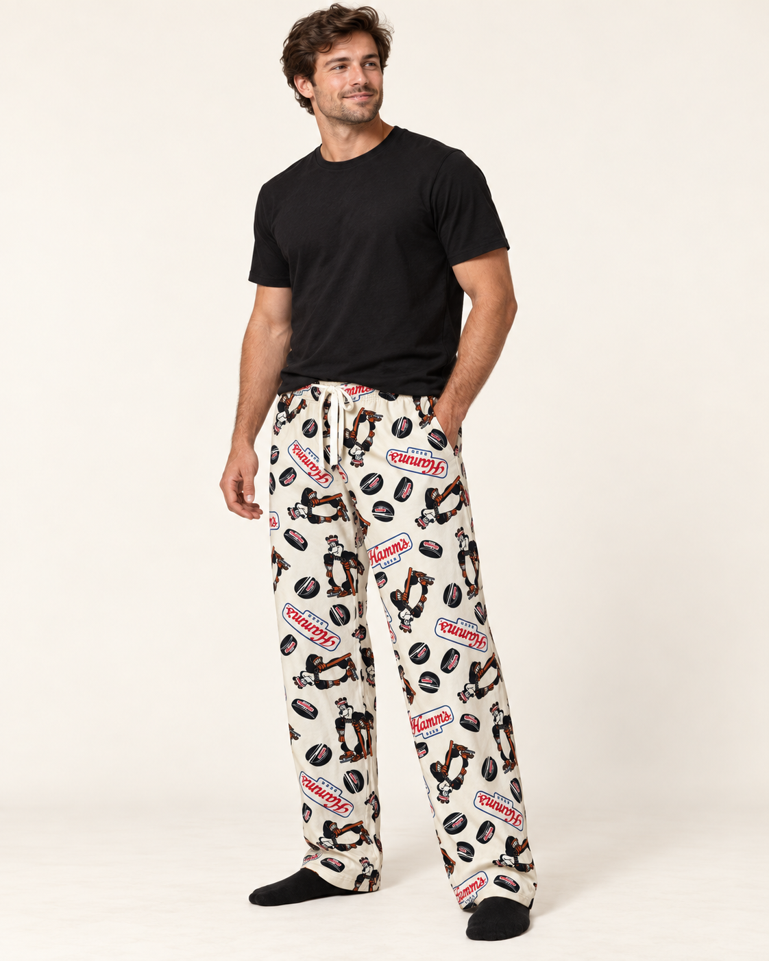 HAMM'S HOCKEY BEAR Pajama Loungers