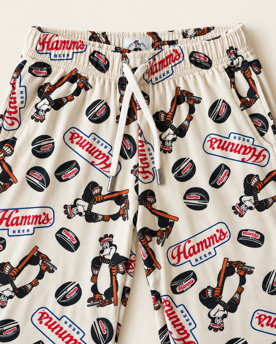 HAMM'S HOCKEY BEAR Pajama Loungers
