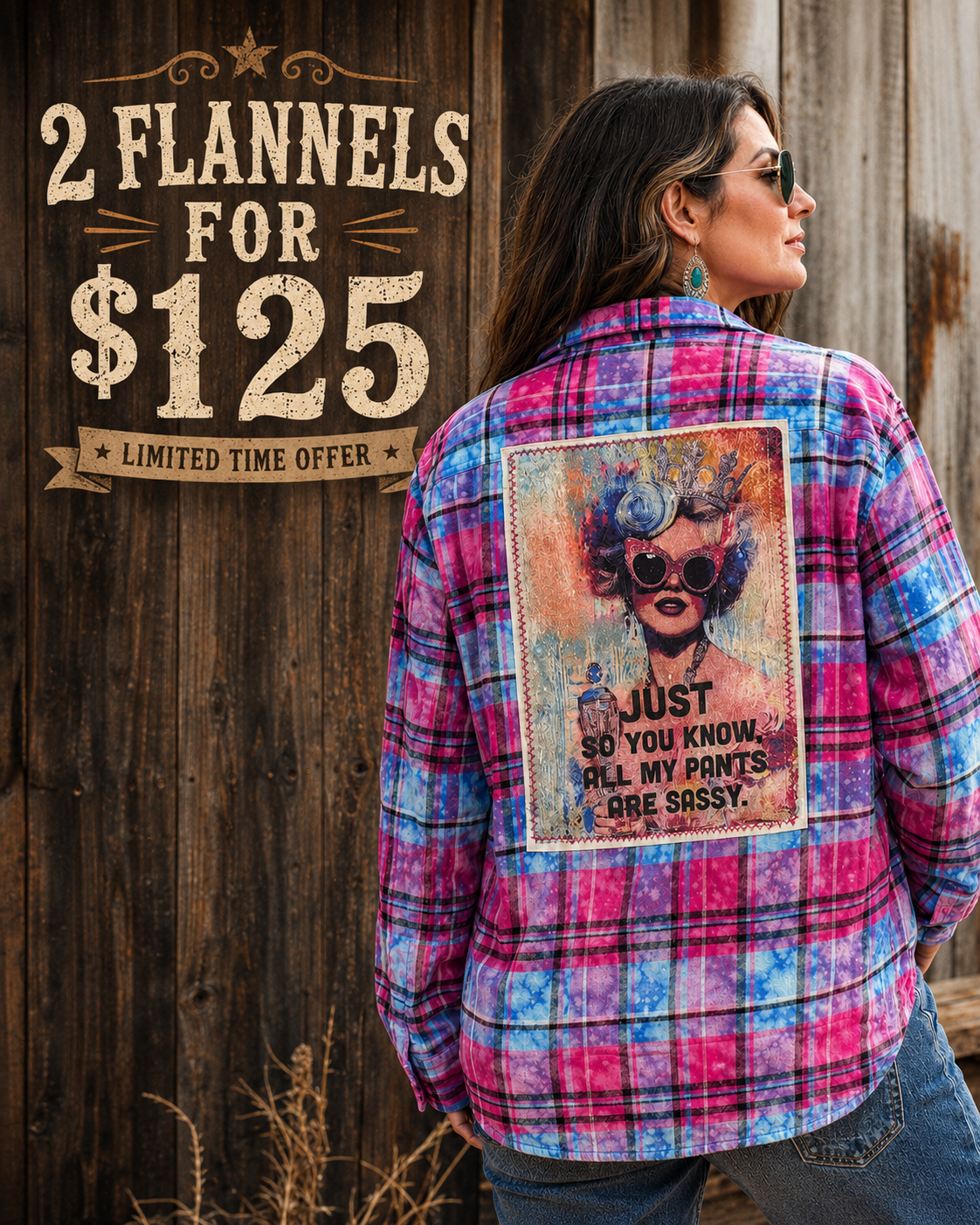 Two Premium Flannel Special Bundle - Limited Time