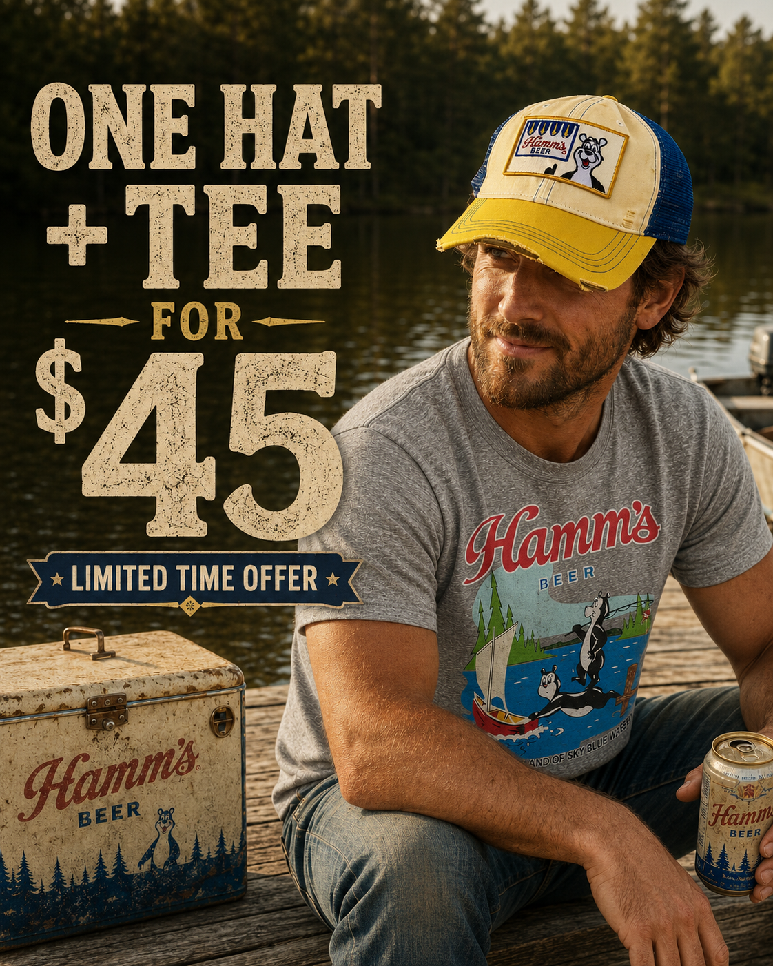 One Hat + Tee Special Bundle - Limited Time