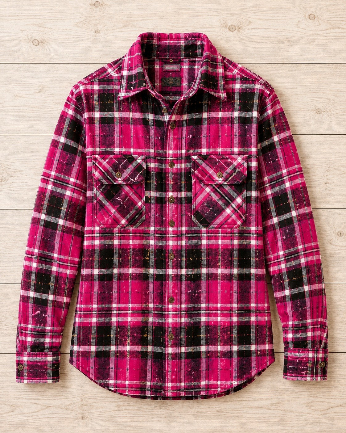 ZERO CLUCKS GIVEN Art Flannel