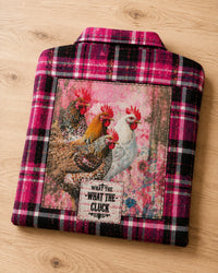 Thumbnail for ZERO CLUCKS GIVEN Art Flannel
