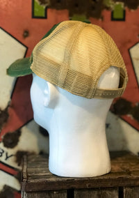 Thumbnail for Lizard Man Cryptid Hat- Distressed Kelly Green
