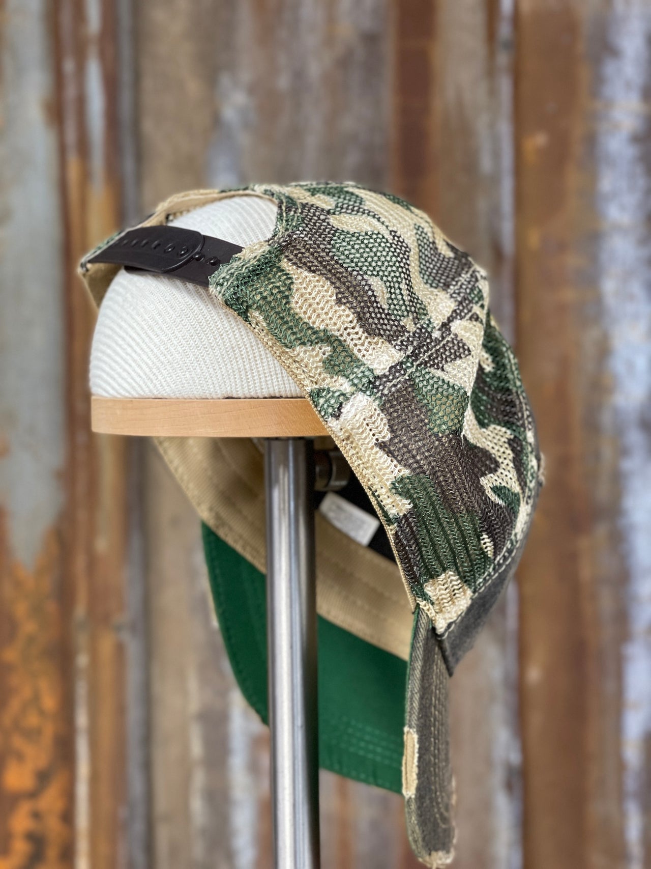 Bigfoot Camo Hat Angry Minnow Vintage