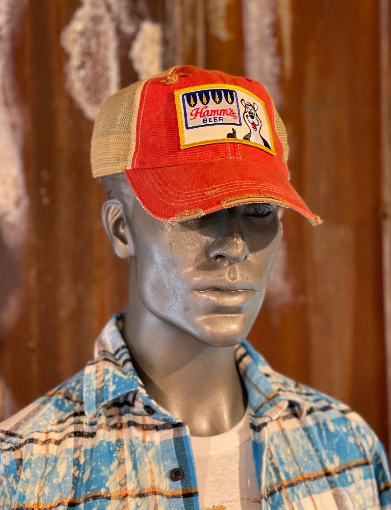 Hamm's Beer Bear Logo Baseball cap