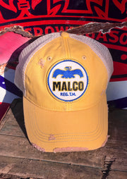 Malco Distressed Baseball Cap